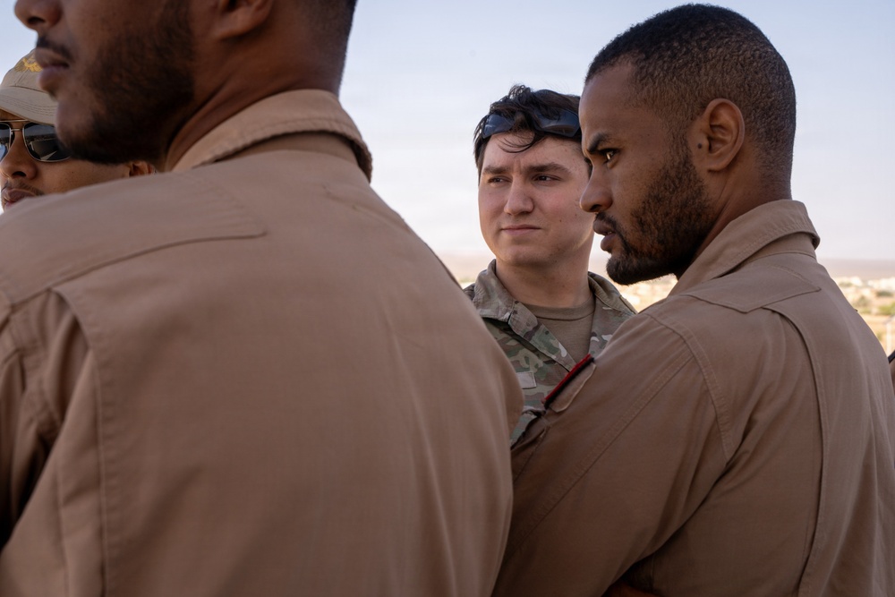 Close Air Support Training with Mauritania for BTF 26.1