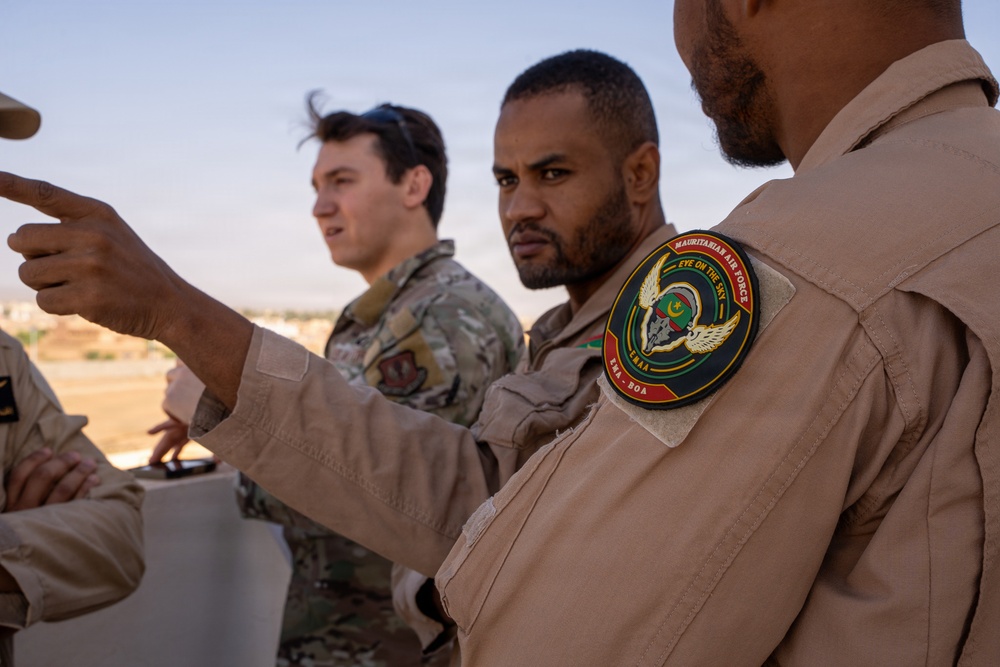 Close Air Support Training with Mauritania for BTF 26.1