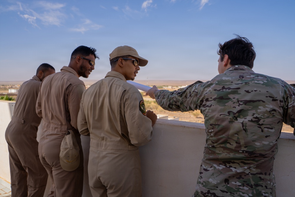 Close Air Support Training with Mauritania for BTF 26.1