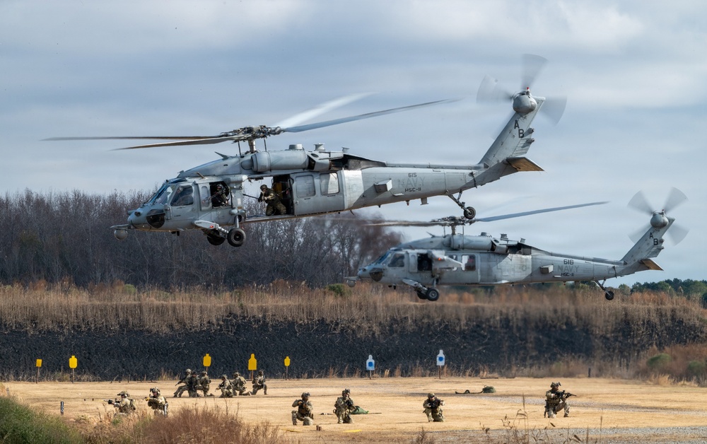 Coast Guard Maritime Security and Response Team-East conducts training