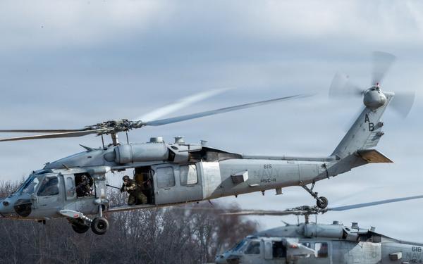 Coast Guard Maritime Security and Response Team-East conducts training