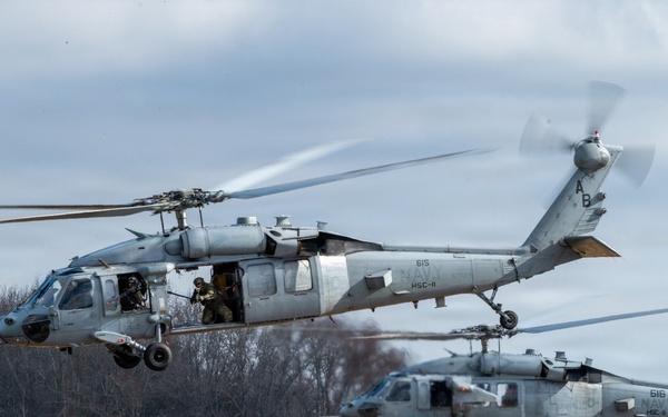 Coast Guard Maritime Security and Response Team-East conducts training