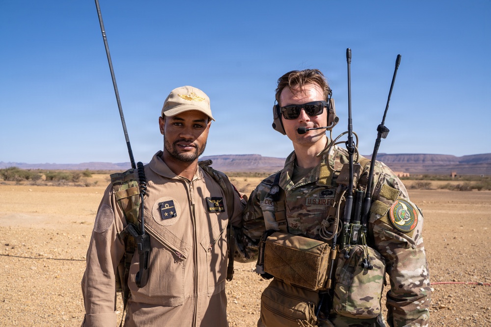 Close Air Support Training with Mauritania for BTF 26.1