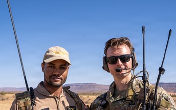 Close Air Support Training with Mauritania for BTF 26.1