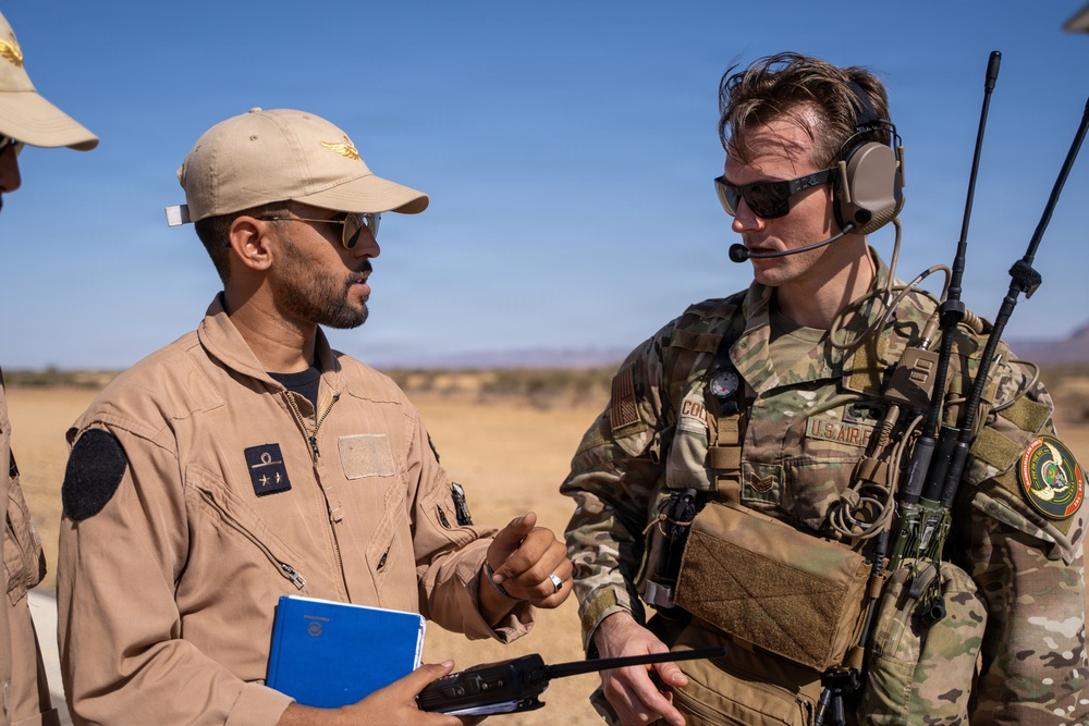 Close Air Support Training with Mauritania for BTF 26.1