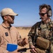 Close Air Support Training with Mauritania for BTF 26.1