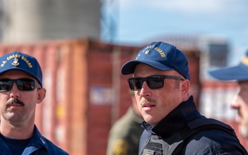 Coast Guard conducts cargo vessel inspection at Port of Cleveland