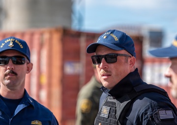 Coast Guard conducts cargo vessel inspection at Port of Cleveland