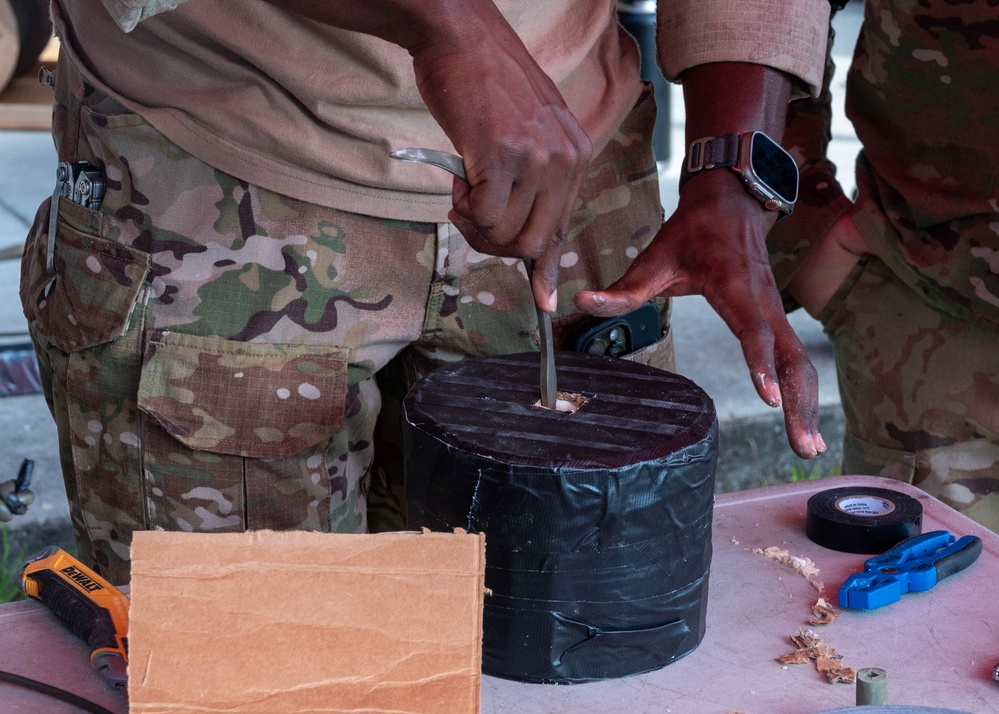 7th SFG (A) Engineers Engage in Demolition Training