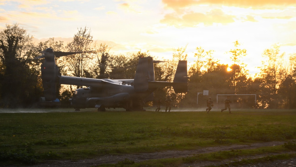 U.S., Albania SOF Conduct Emergency Deployment Readiness Exercise