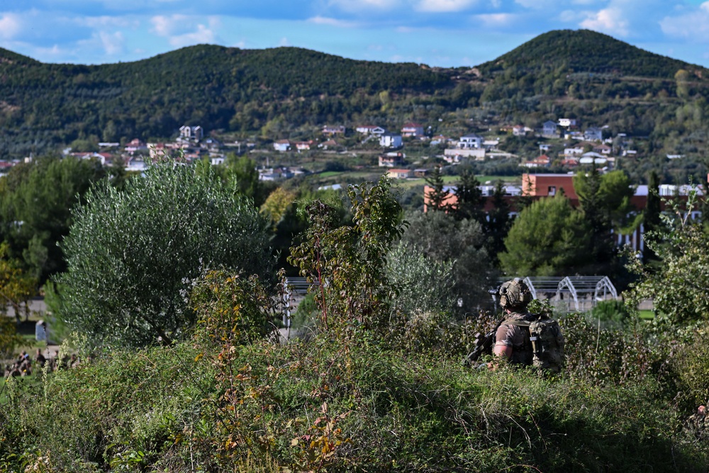 U.S., Albania SOF Conduct Emergency Deployment Readiness Exercise
