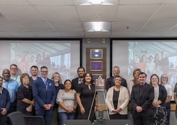 Conference room dedicated to former DCMA employees