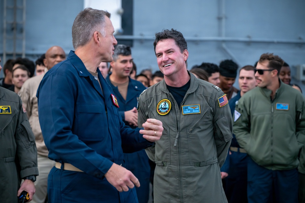 USS Theodore Roosevelt Flight Deck