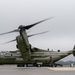 U.S. Marine Corps MV-22B Osprey arrives at Dover Air Force Base