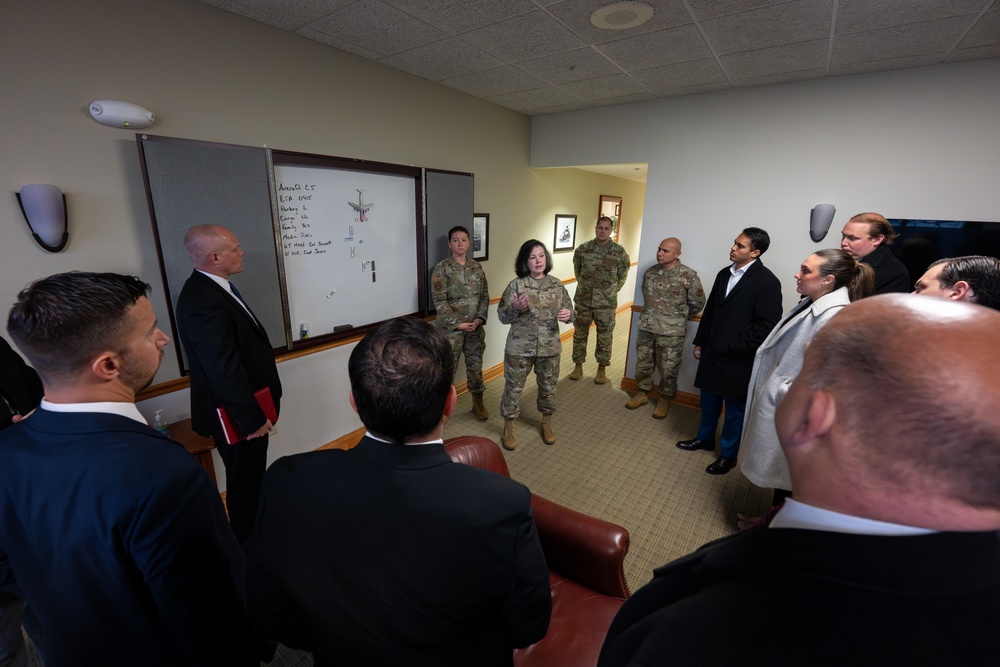 White House Military Office Observes a Dignified Transfer Demonstration