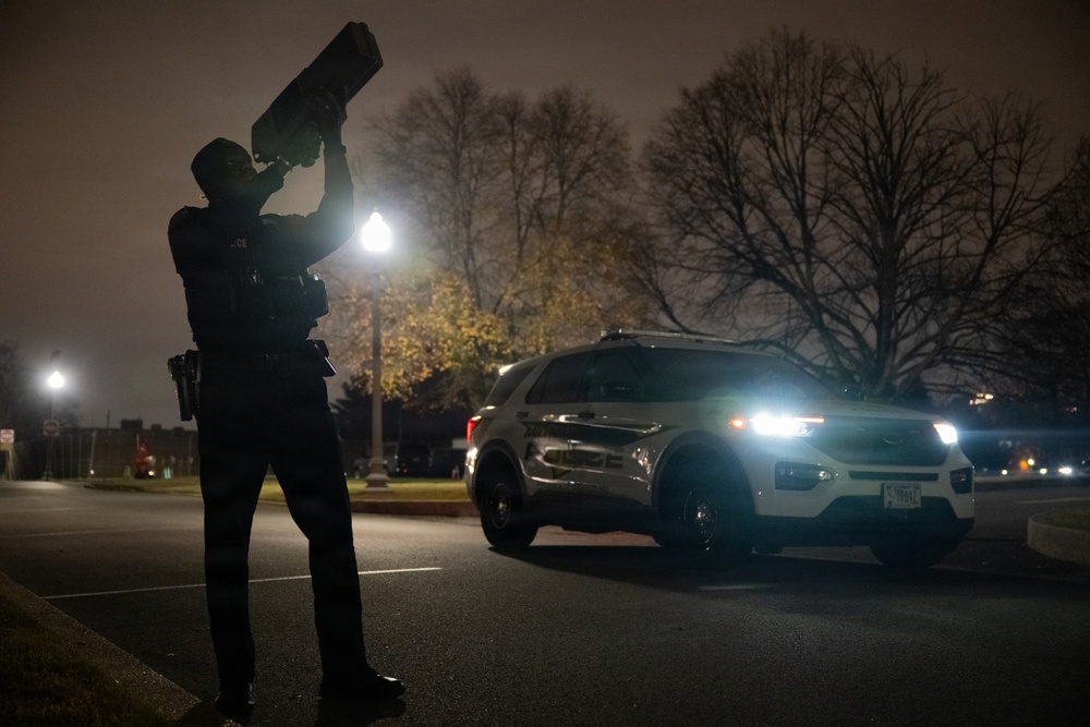 Department of Army Civilian Police Counter Drone Threats