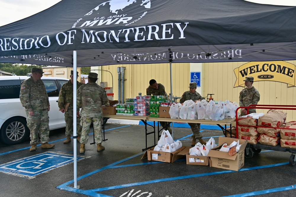Presidio of Monterey Chaplain-led Thanksgiving meal giveaway supports service members, families