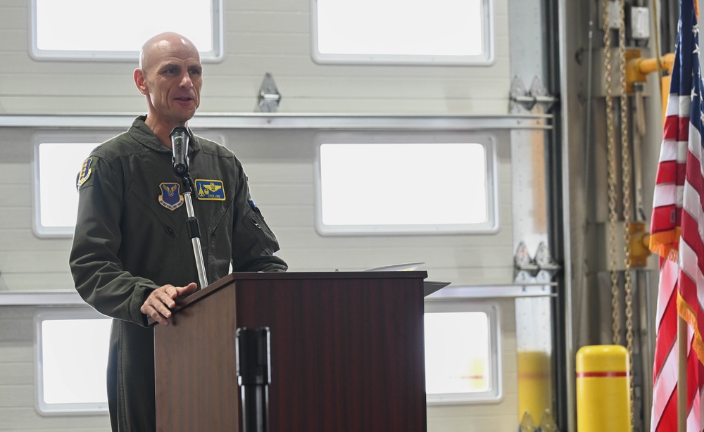 Ribbon cutting ceremony officially reopens Ellsworth AFB Runway