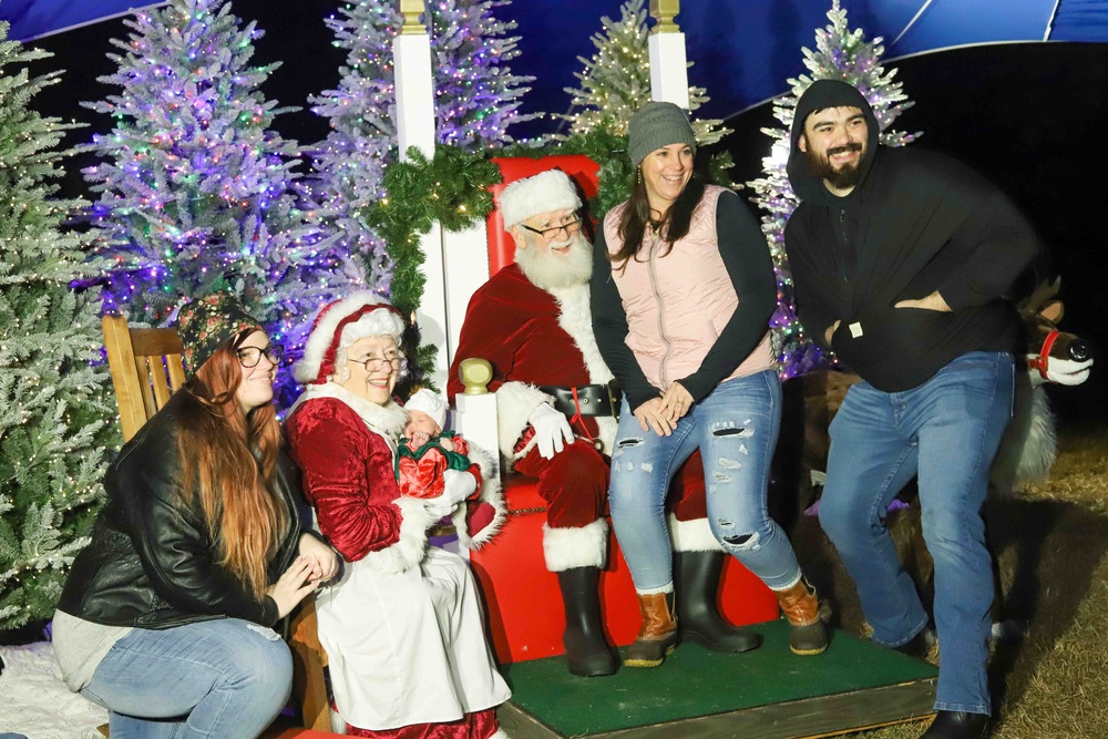 Fort Bragg Families Shine Bright at Annual Tree Lighting