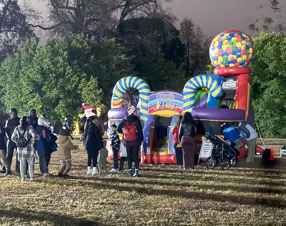 Fort Bragg Families Shine Bright at Annual Tree Lighting