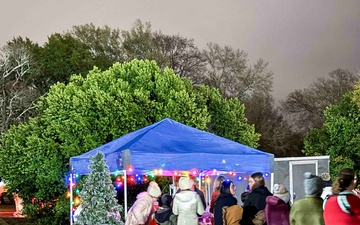 Fort Bragg Families Shine Bright at Annual Tree Lighting