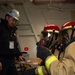 Ronald Reagan Sailors Practice 8010 Firefighting Drill