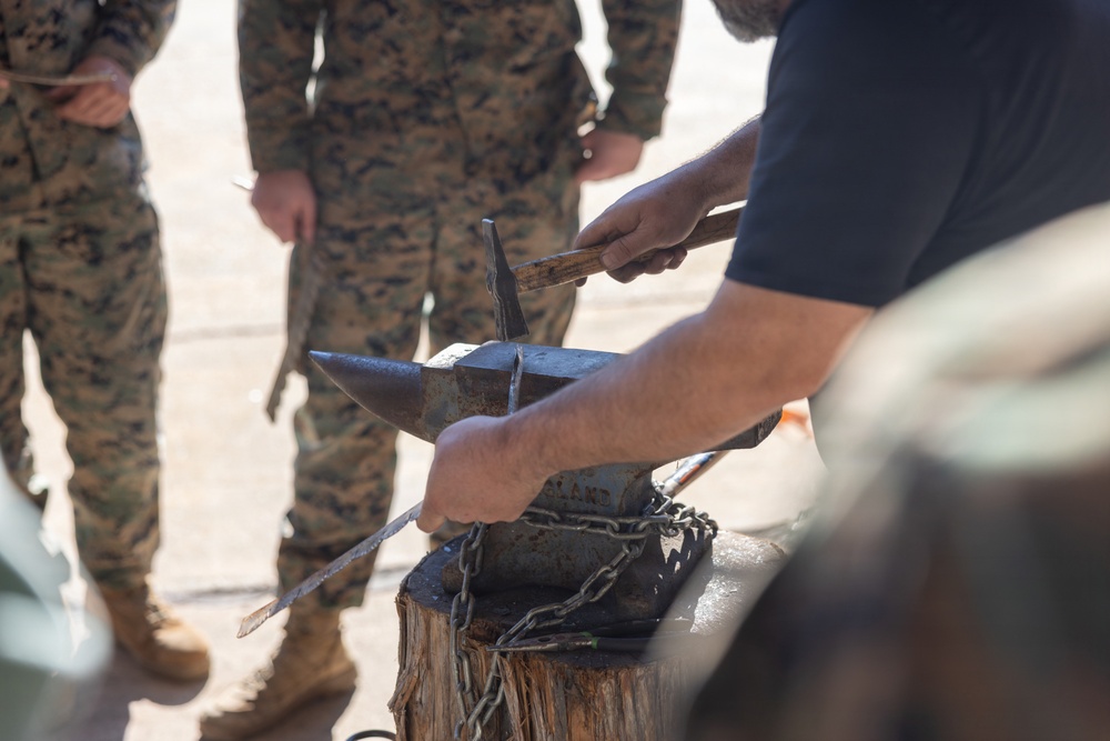 2nd Marine Logistics Group Builds Camaraderie during Black Horse Forge Event