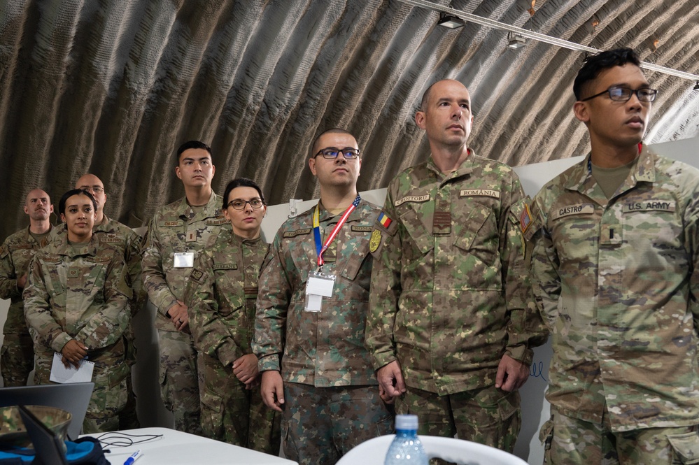 Maryland Air National Guard cyber operators exercise with Romanian counterparts