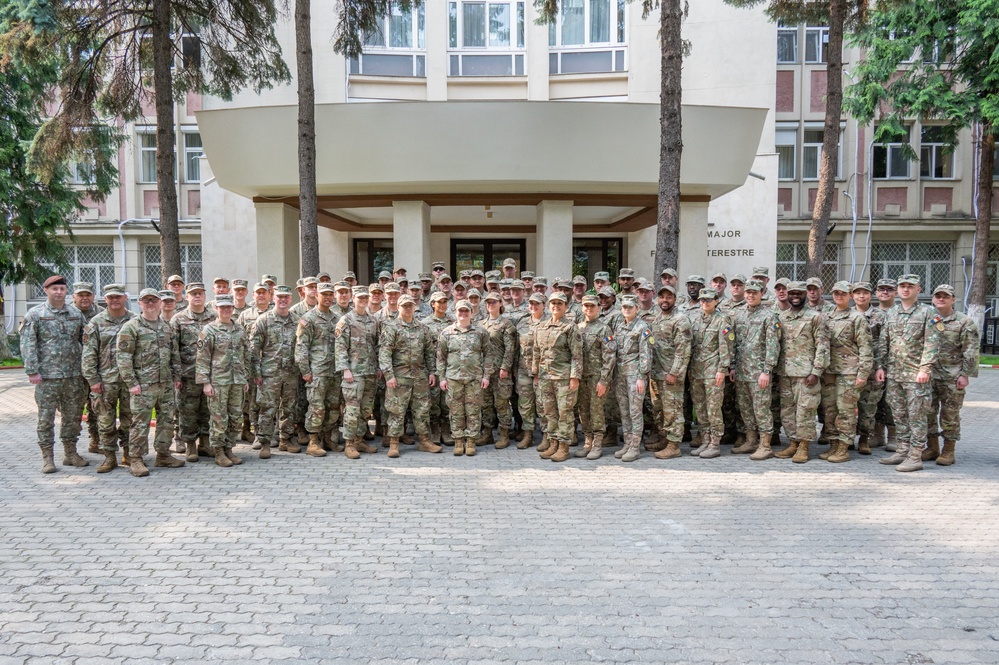 Maryland Air National Guard cyber operators exercise with Romanian counterparts