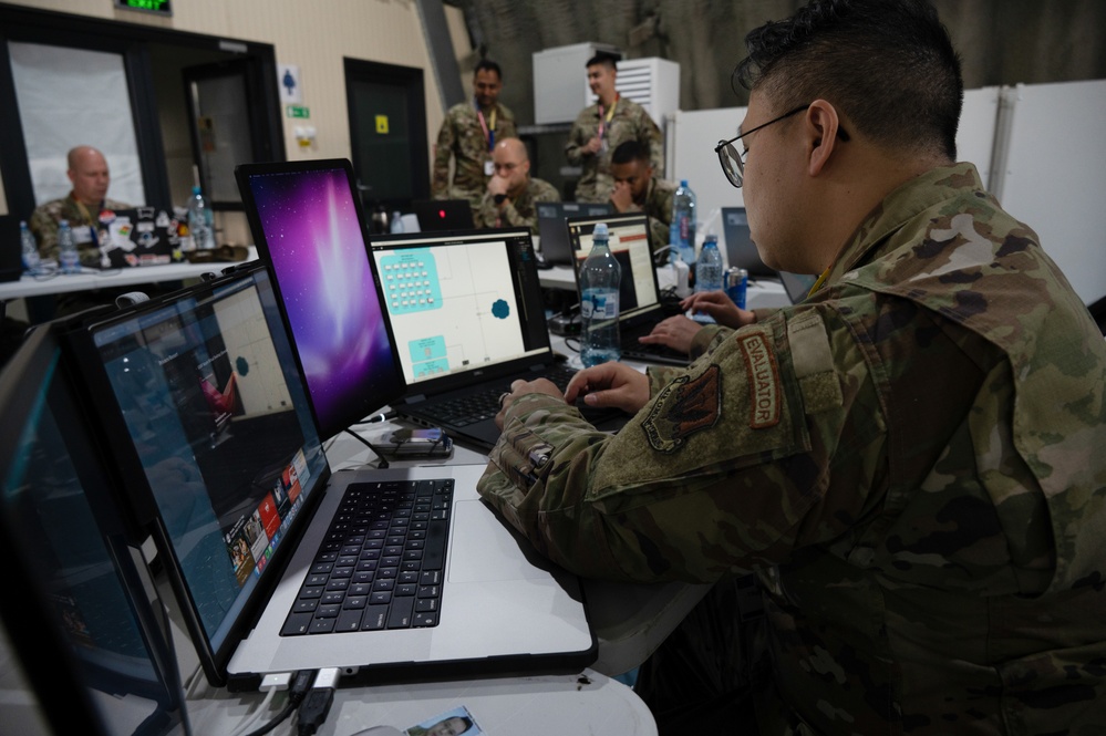 Maryland Air National Guard cyber operators exercise with Romanian counterparts