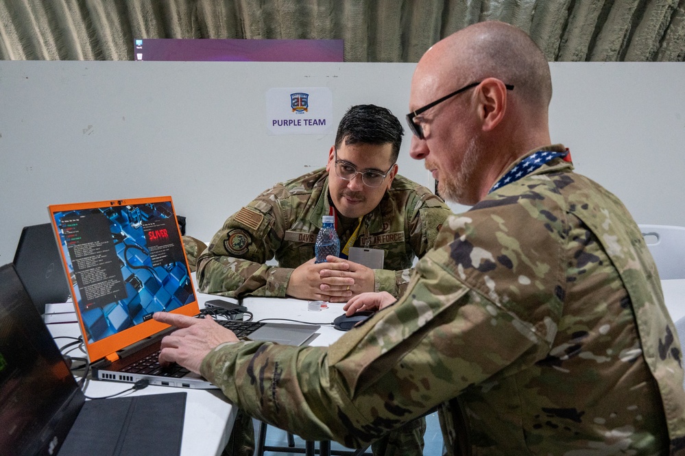 Maryland Air National Guard cyber operators exercise with Romanian counterparts