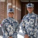 U.S. Coast Guard Academy international cadet siblings portraits