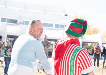 Class 76 Students of the Sergeants Major Academy Compete in Ugly Sweater Contest
