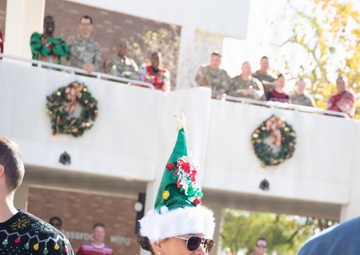 Class 76 Students of the Sergeants Major Academy Compete in Ugly Sweater Contest