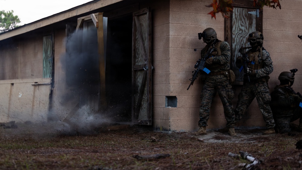 Sapper Leadership Course Urban Breaching Range