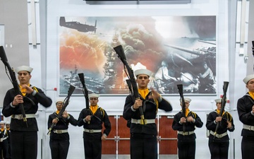 Recruit Training Command Pass in Review - Last Training Group of FY25