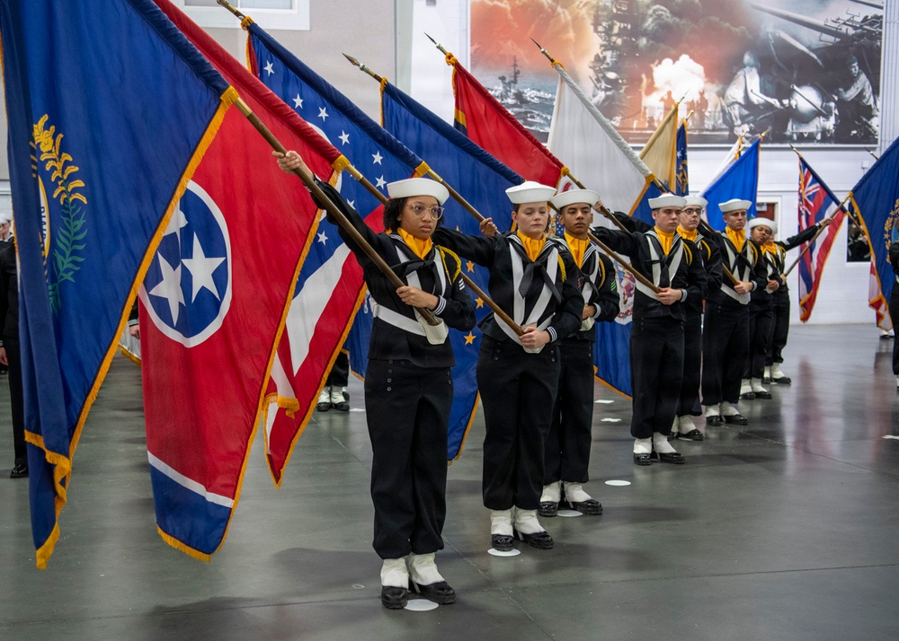 Recruit Training Command Pass in Review - Last Training Group of FY25