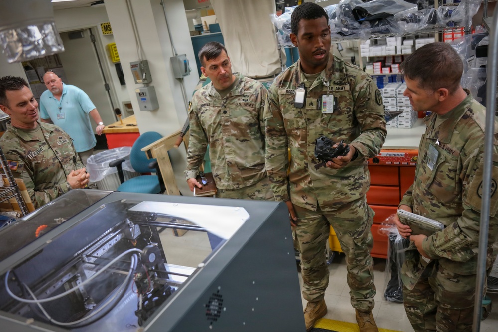 BACH Leaders Receive Demonstration of New 3D Printing Technology