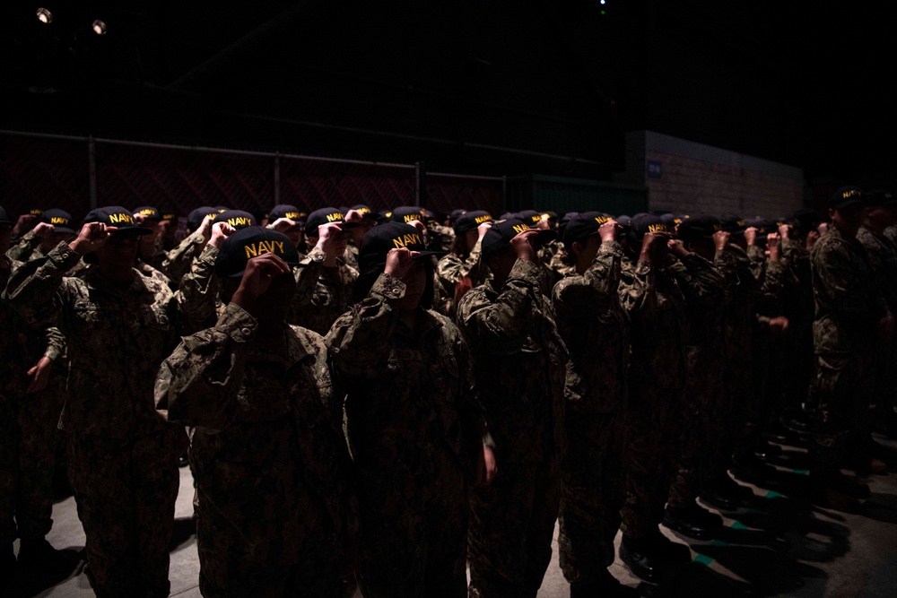 Recruit Training Command Capping Ceremony