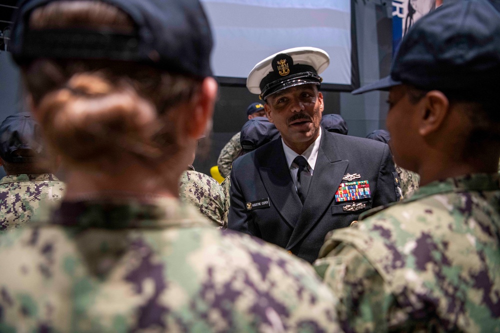 Recruit Training Command Capping Ceremony