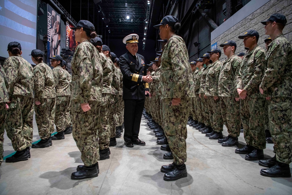 Recruit Training Command Capping Ceremony
