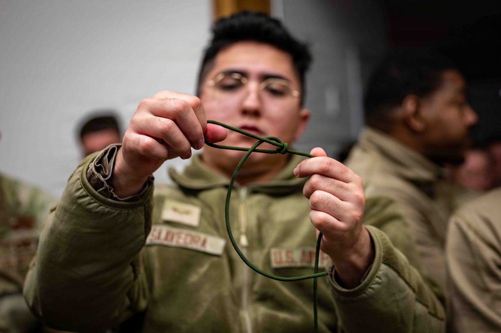 Airmen participate in Arctic Resiliency Training