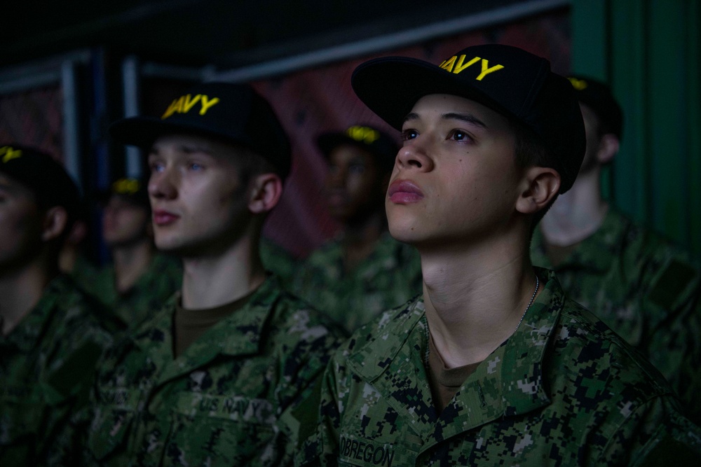Recruit Training Command Capping Ceremony