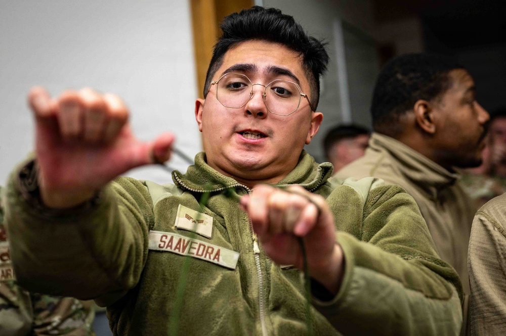 Airmen participate in Arctic Resiliency Training