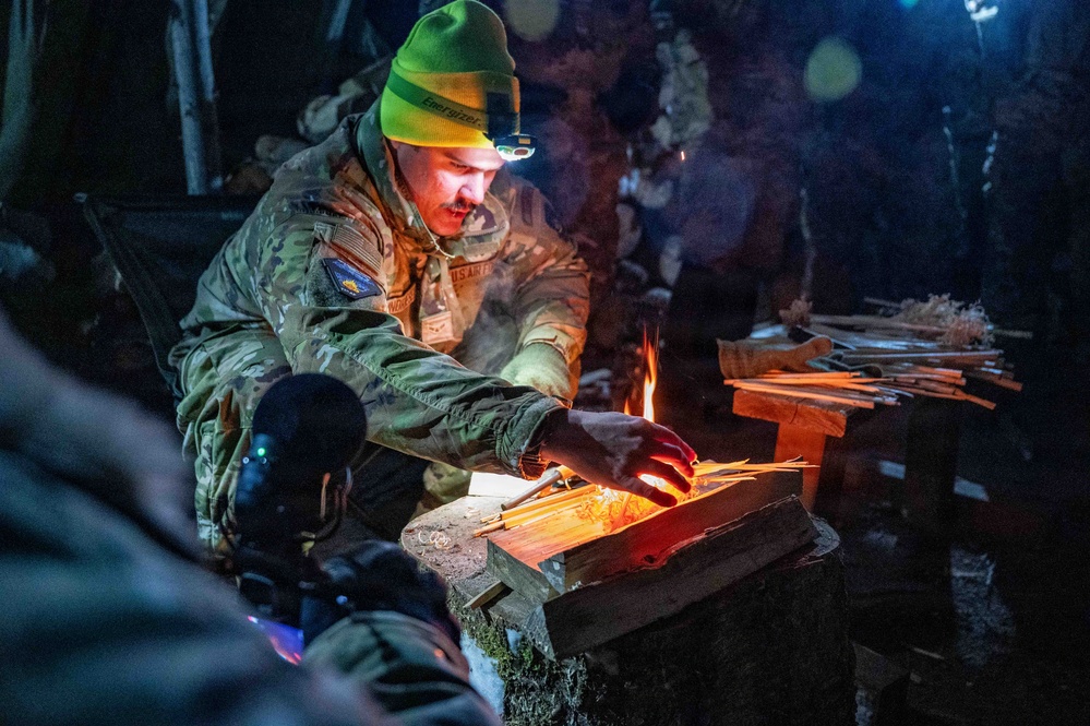 Airmen participate in Arctic Resiliency Training