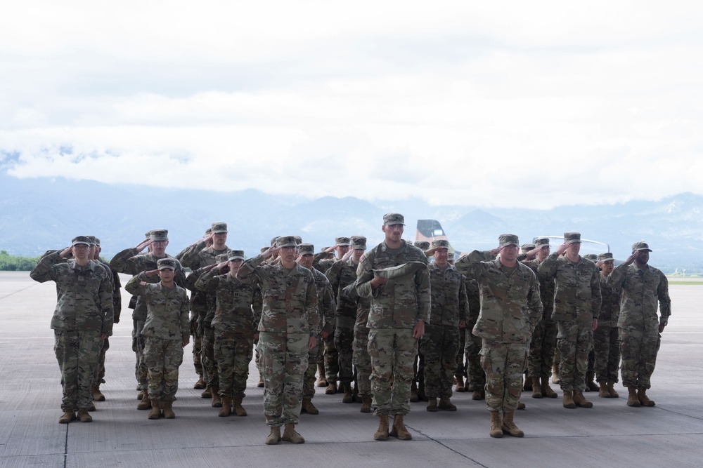 Army Forces Battalion MED DET CoC Ceremony