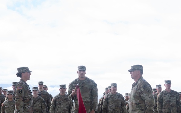 Army Forces Battalion MED DET CoC Ceremony