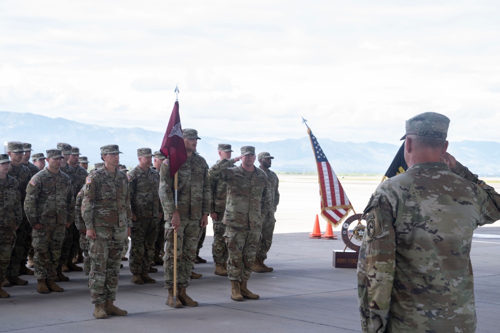 Army Forces Battalion MED DET CoC Ceremony