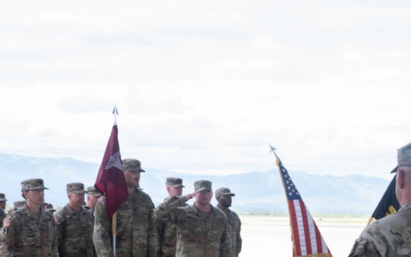 Army Forces Battalion MED DET CoC Ceremony