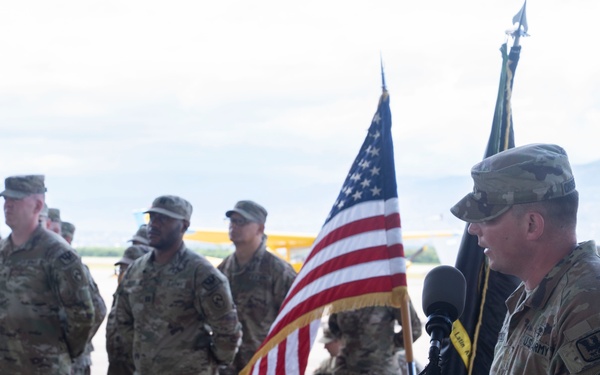 Army Forces Battalion MED DET CoC Ceremony